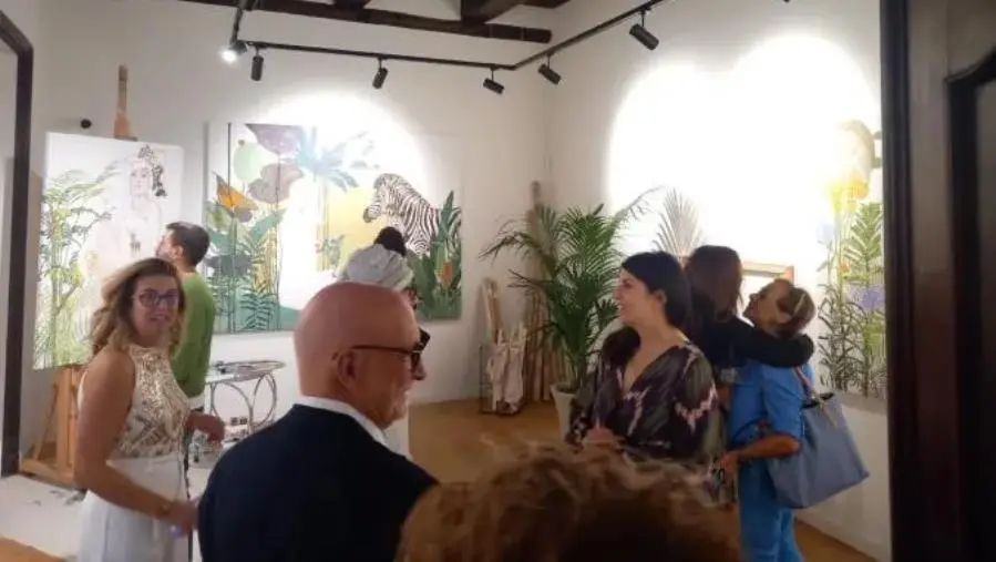 images Galleria d’arte Ellebi di Cosenza, grande successo per la mostra di Barbara Bonfilio