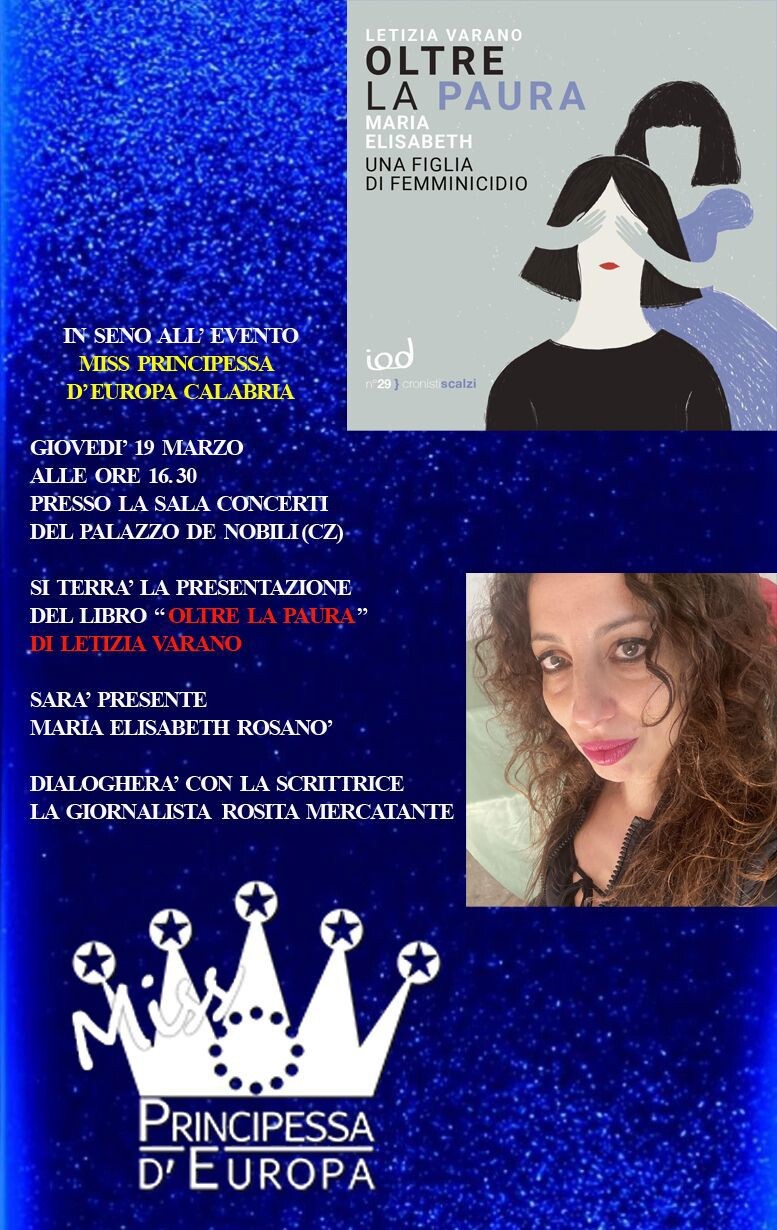 Catanzaro, “Miss Principessa d’Europa Calabria” presenta il libro dedicato a Maria Elisabeth Rosanò images Catanzaro, “Miss Principessa d’Europa Calabria” presenta il libro dedicato a Maria Elisabeth Rosanò