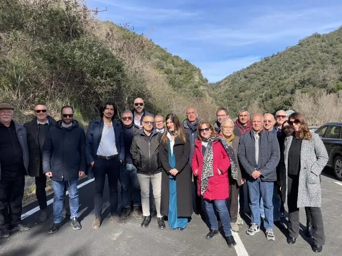 images Dopo oltre dieci anni inaugurata la 'nuova' strada provinciale 25: "Giornata storica" (VIDEO)