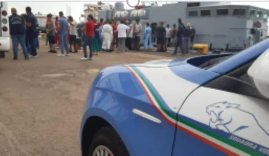images Crotone, sbarco di migranti del 20 luglio: in carcere un cittadino iracheno