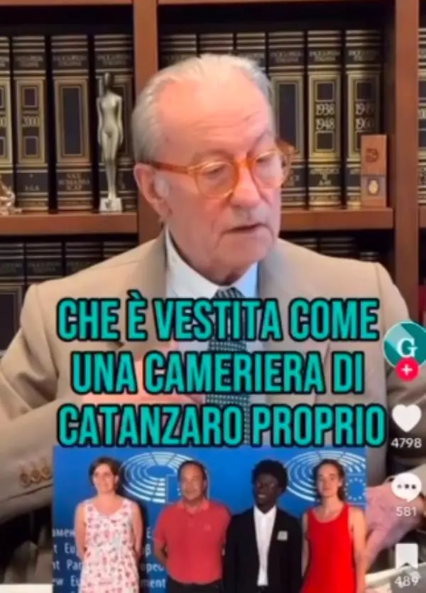 images Vittorio Feltri, Ilaria Salis e le…cameriere di Catanzaro 