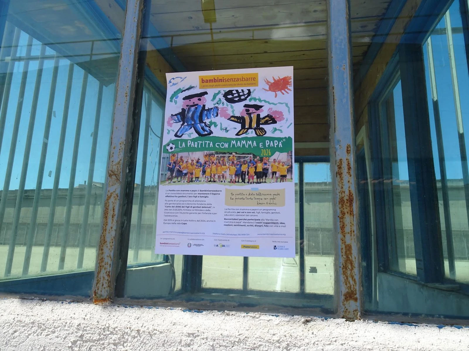 “La partita con mamma e papà” nel Carcere di Catanzaro 40 bambini in campo con i papà detenuti