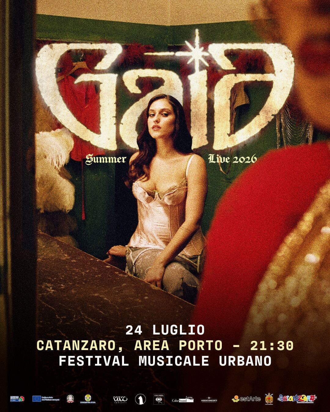 images Catanzaro, grande attesa per il concerto di Gaia, venerdì 24 luglio nel quartiere Lido