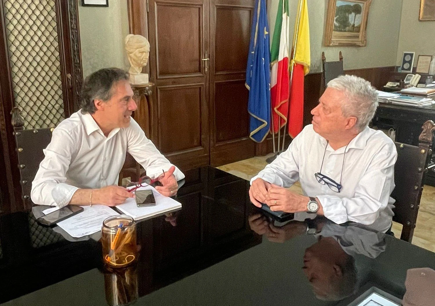 Catanzaro, incontro al Comune tra il sindaco e il neopresidente dell’ordine degli agronomi e forestali