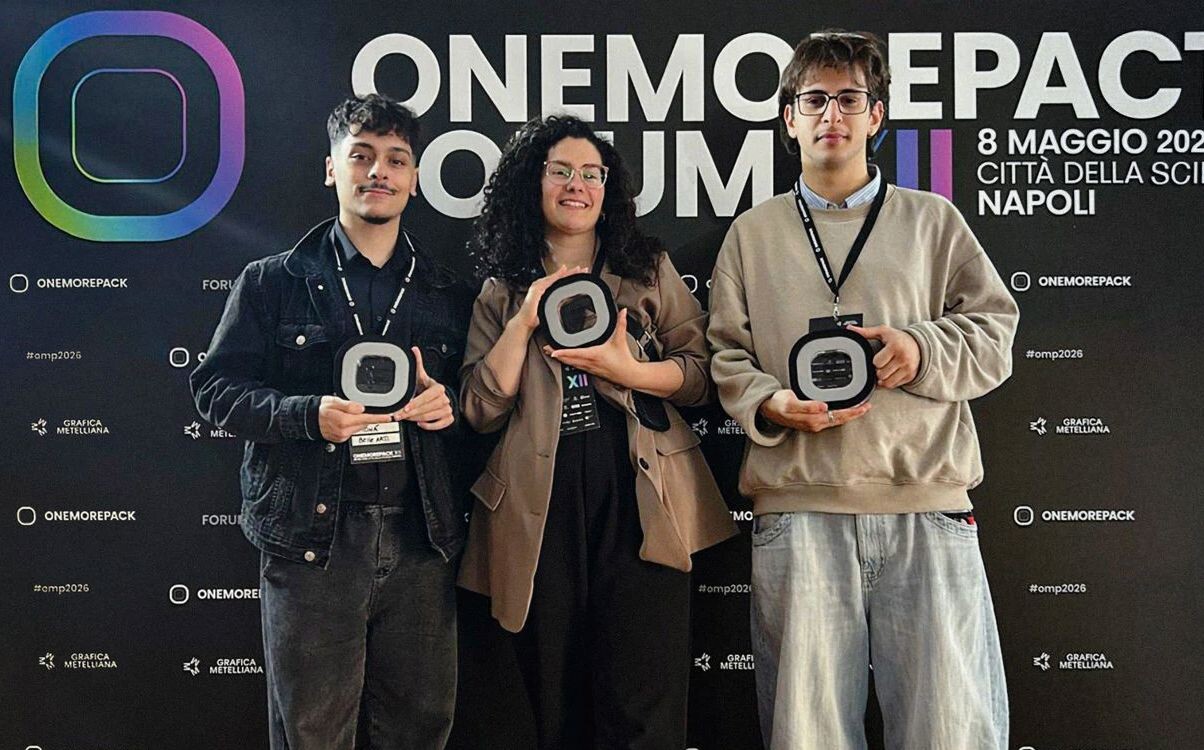 images Graphic design, tre studenti dell’Accademia catanzarese conquistano il podio del OneMorePack a Napoli
