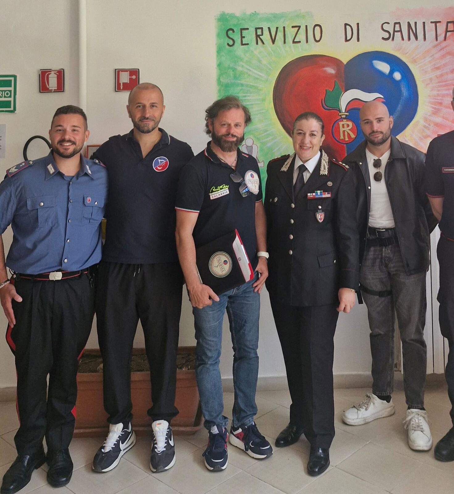 images Visita sindacale di Unarma Calabria all’Infermeria Presidiaria della
Scuola Allievi Carabinieri di Reggio