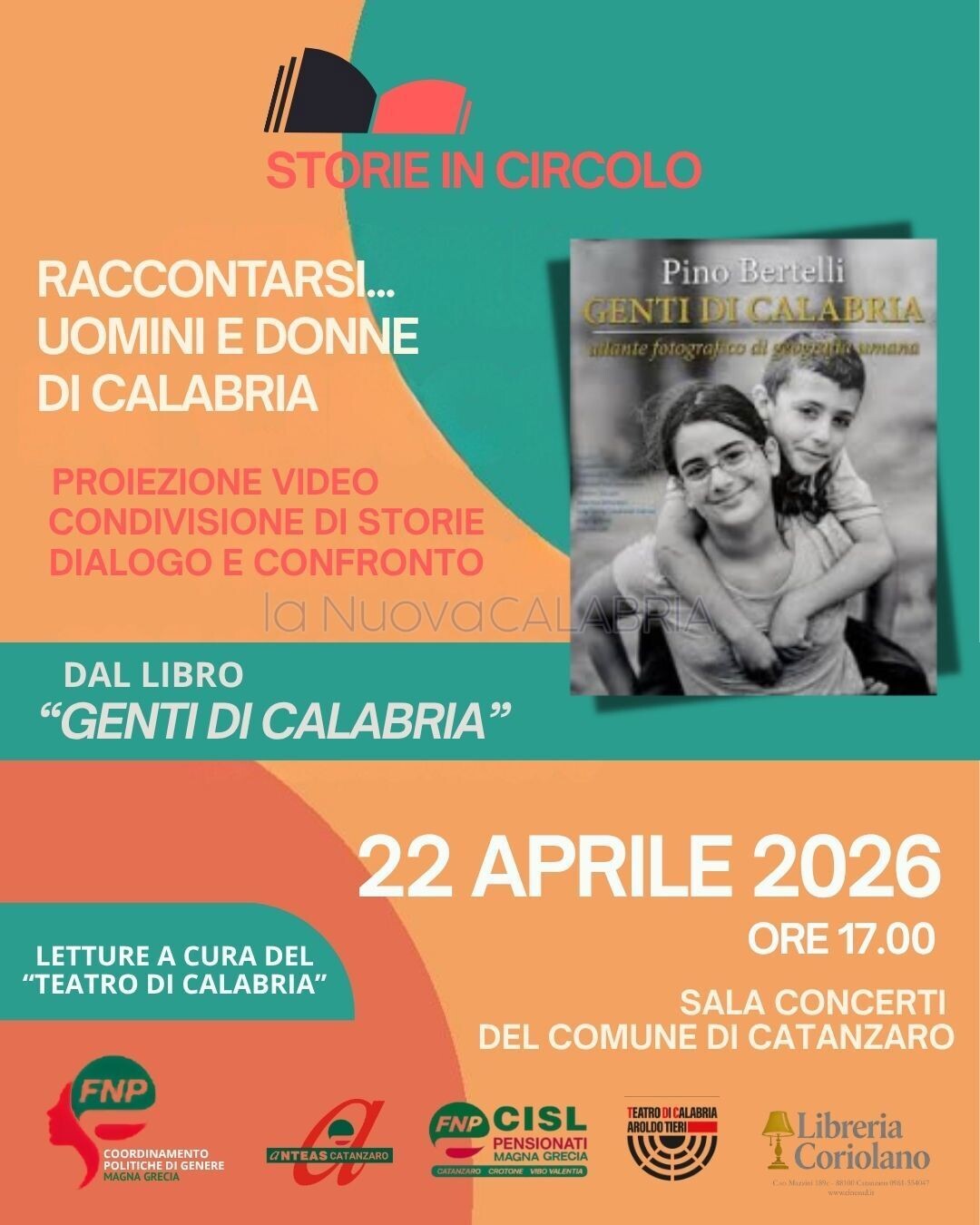 images Storie in circolo, domani al Comune di Catanzaro la presentazione del libro “Genti di Calabria”