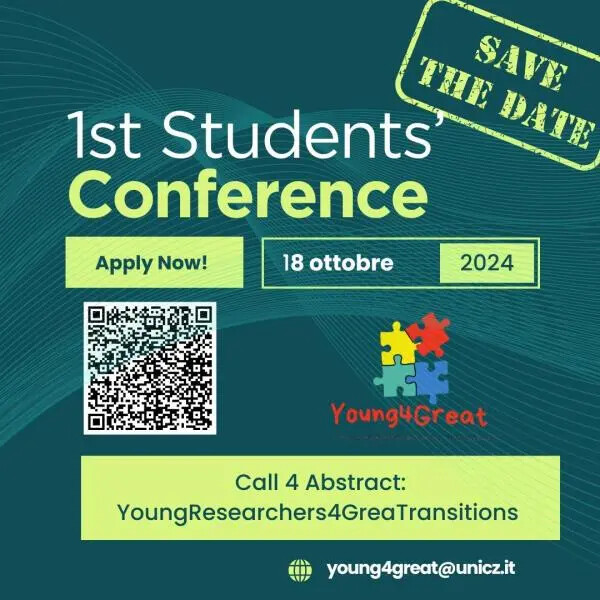 images Catanzaro, ad ottobre la Prima Students’ Conference UMG sul tema delle "grandi transizioni"