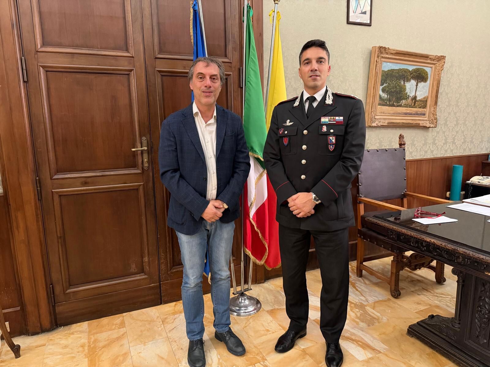 images Ricevuto a Palazzo De Nobili il Maggiore Piergiorgio Cataldo, nuovo Comandante dei Carabinieri di Catanzaro