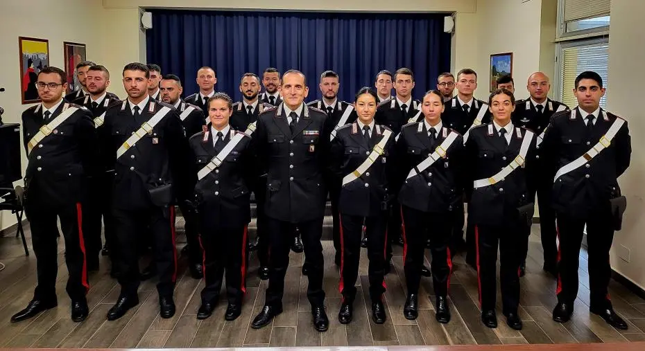 Presentati 21 nuovi Carabinieri in servizio al Comando Provinciale di Crotone images Presentati 21 nuovi Carabinieri in servizio al Comando Provinciale di Crotone