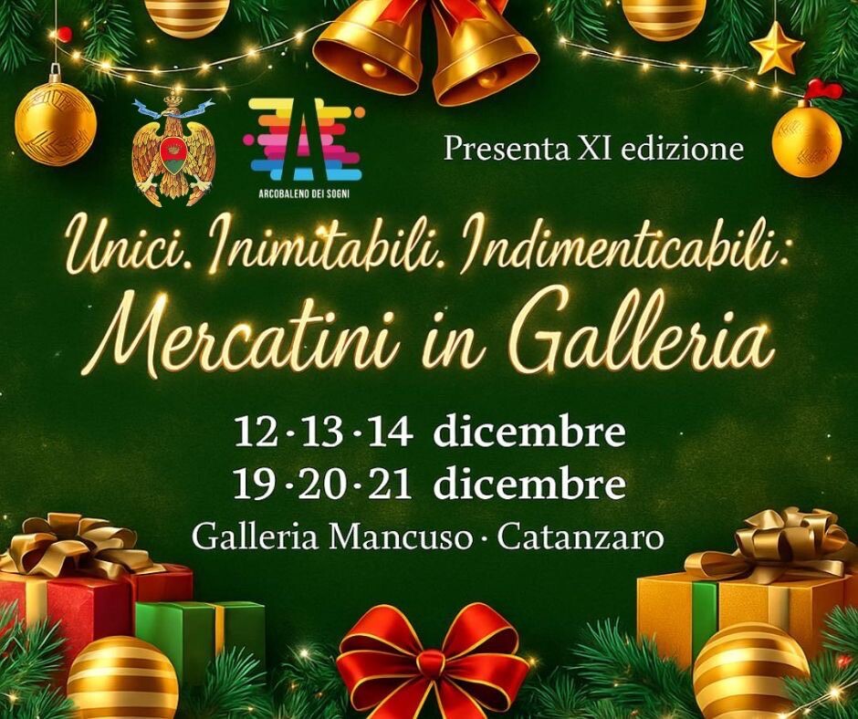 La Galleria Mancuso pronta a ospitare l'undicesima edizione dei mercatini di Natale images La Galleria Mancuso pronta a ospitare l'undicesima edizione dei mercatini di Natale