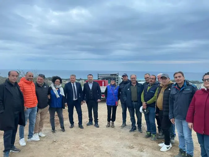 images Sopralluogo sui cantieri Sorical, in dirittura d'arrivo i lavori che elimineranno le criticità a Lido  