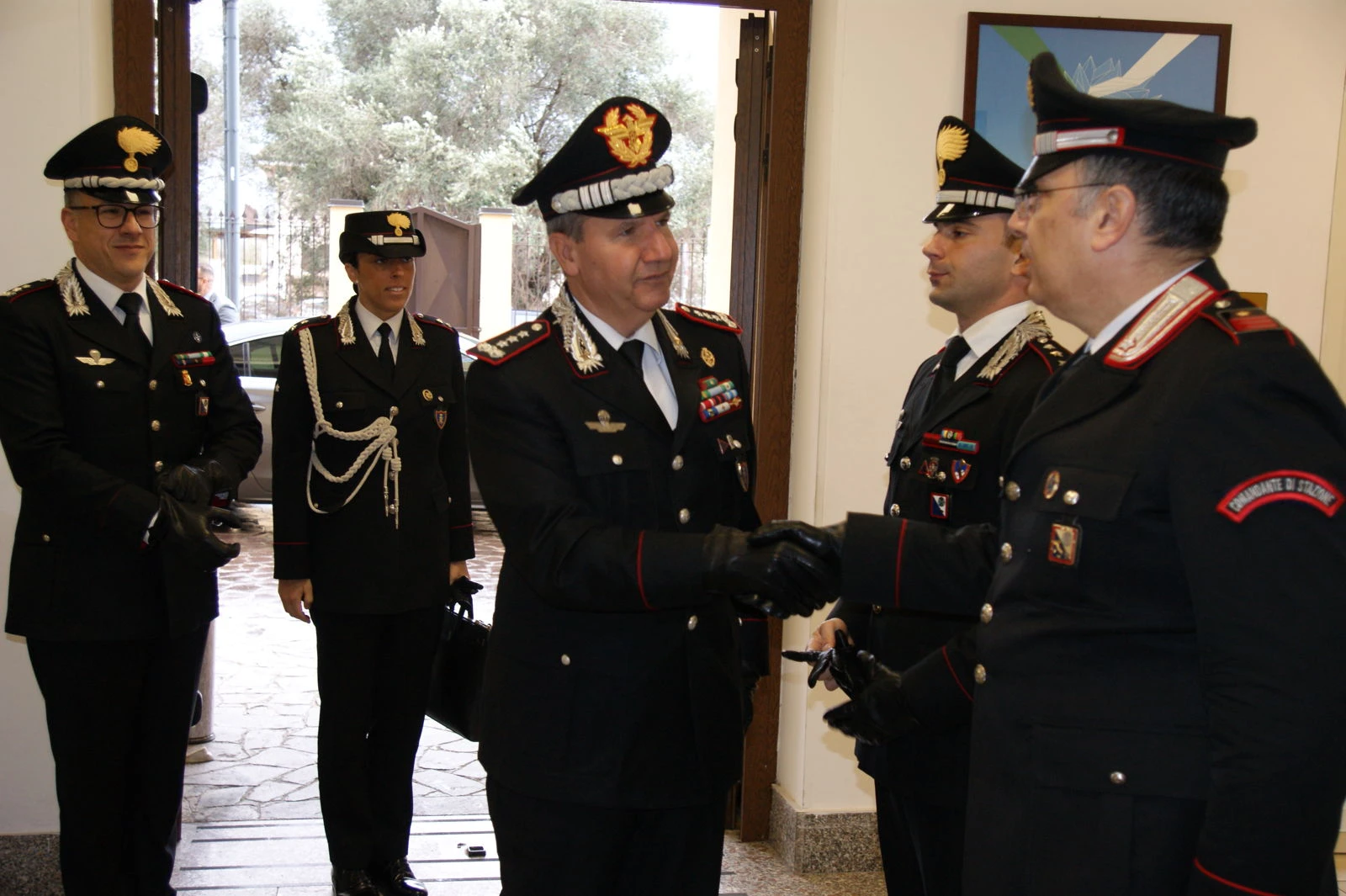 Arma, il Generale di Corpo d’Armata Claudio Domizi incontra i carabinieri di Gioia Tauro 
