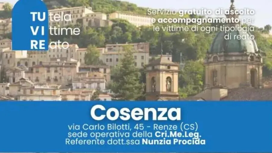 images A Cosenza nasce lo sportello Tuvire per tutelare le vittime di reati