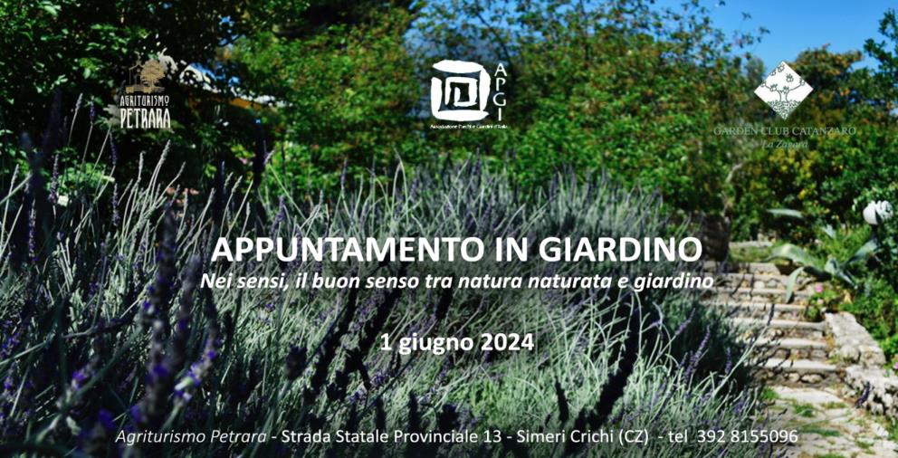 "Appuntamenti in giardino" all'Agriturismo Petrara di Simeri Crichi: il programma di domani images "Appuntamenti in giardino" all'Agriturismo Petrara di Simeri Crichi: il programma di domani
