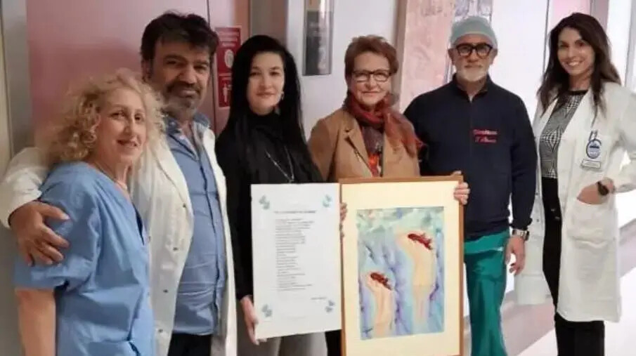 images Incontro solidale tra Azzurro Donna Calabria e Breast Unit al Pugliese di Catanzaro