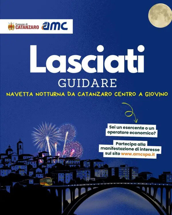 images "Lasciati giuidare" a Catanzaro, l'Amc  accoglie con favore e sostiene l’iniziativa  del Comune
