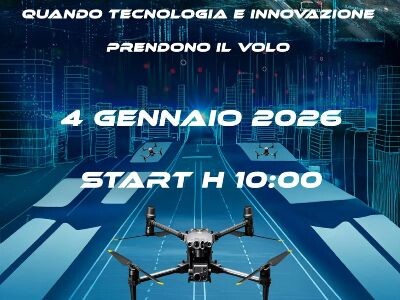 Il futuro vola su Catanzaro: il 4 gennaio tecnologia e innovazione al San Giovanni con "Pianeta droni" images Il futuro vola su Catanzaro: il 4 gennaio tecnologia e innovazione al San Giovanni con "Pianeta droni"