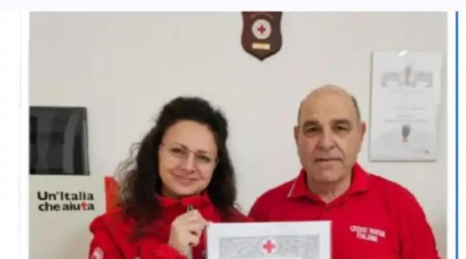 images Al volontario Salvatore Di Marzo è stato Conferito il Diploma di Benemerenza della Croce Rossa Italiana
