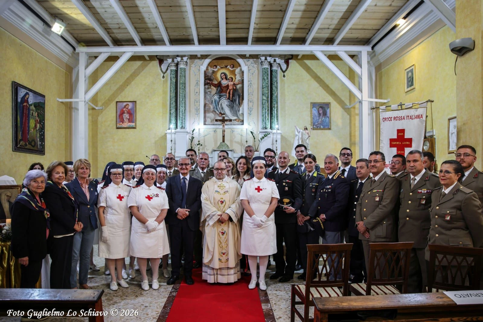 Lamezia Terme, le Crocerossine celebrano Santa Caterina: solenne cerimonia regionale al Santuario del Soccorso