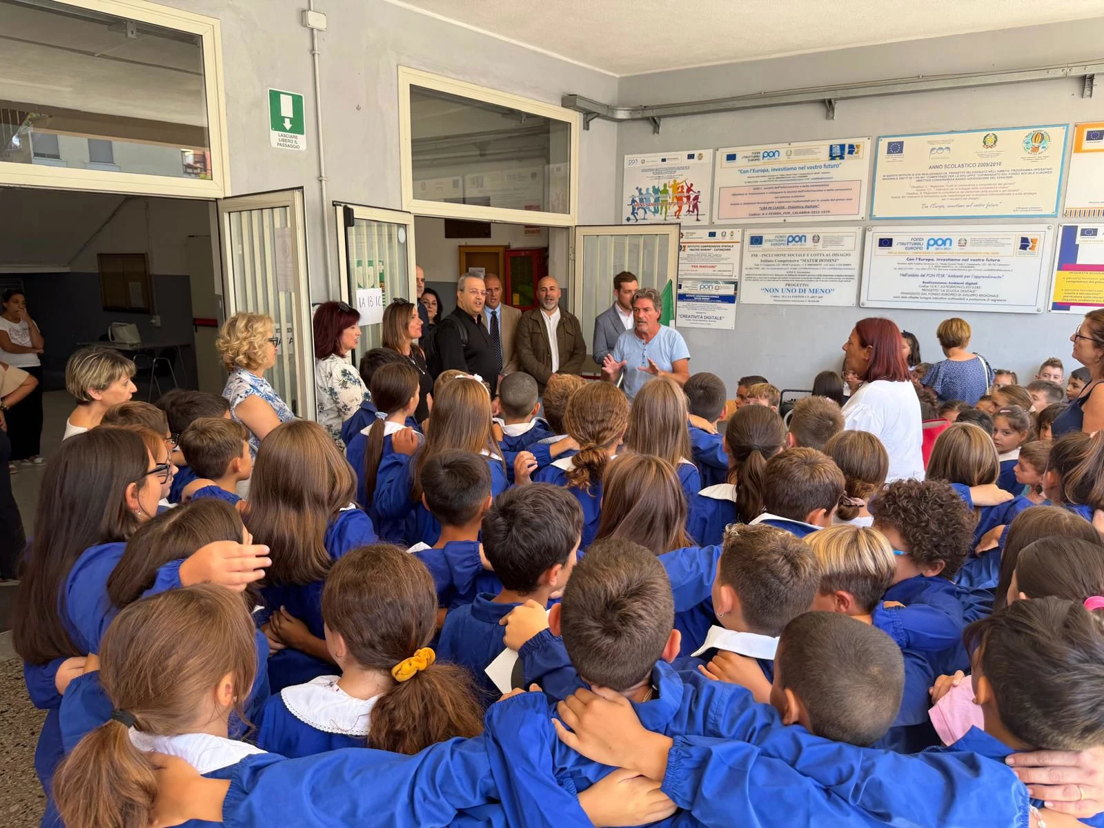 Riapertura scuole a Catanzaro: gli assessori Bullotta e Belcaro in visita all’IC "Mater Domini - Nord Est Manzoni"