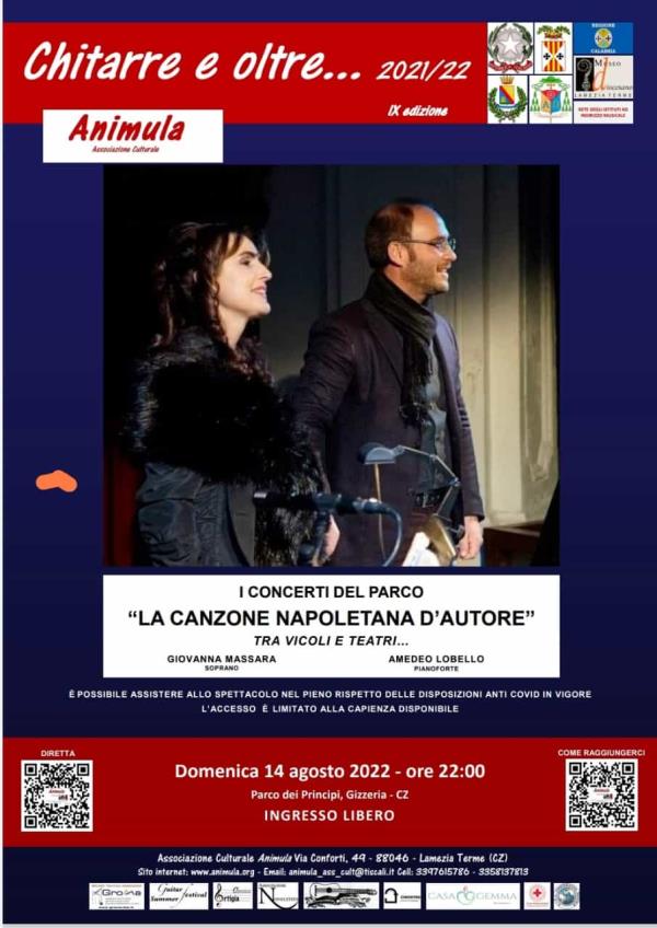 images Gizzeria, tutto pronto per “La canzone napoletana d’autore-Tra vicoli e teatri” 