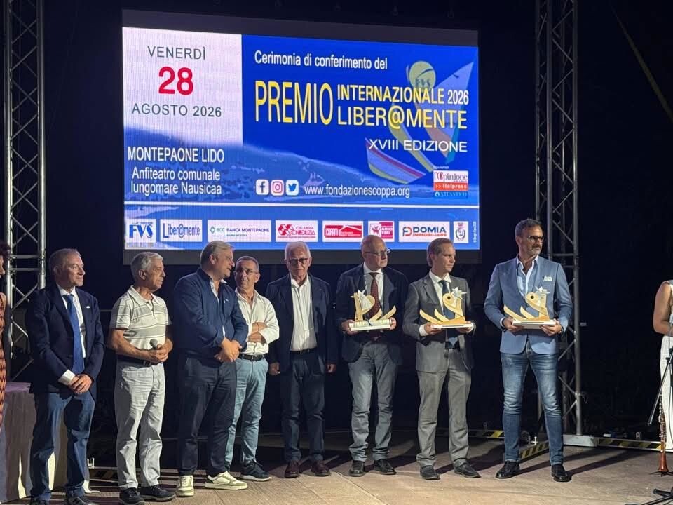 images Premio Liber@mente, XVIII edizione, a Montepaone vincono Capozzi, Gazzetta del Sud ed Action Institute
