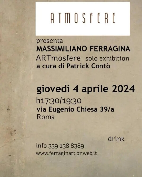 A Roma la mostra dell'artista catanzarese Massimiliano Ferragina images A Roma la mostra dell'artista catanzarese Massimiliano Ferragina