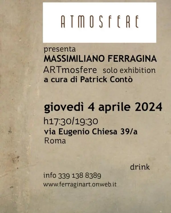 images A Roma la mostra dell'artista catanzarese Massimiliano Ferragina