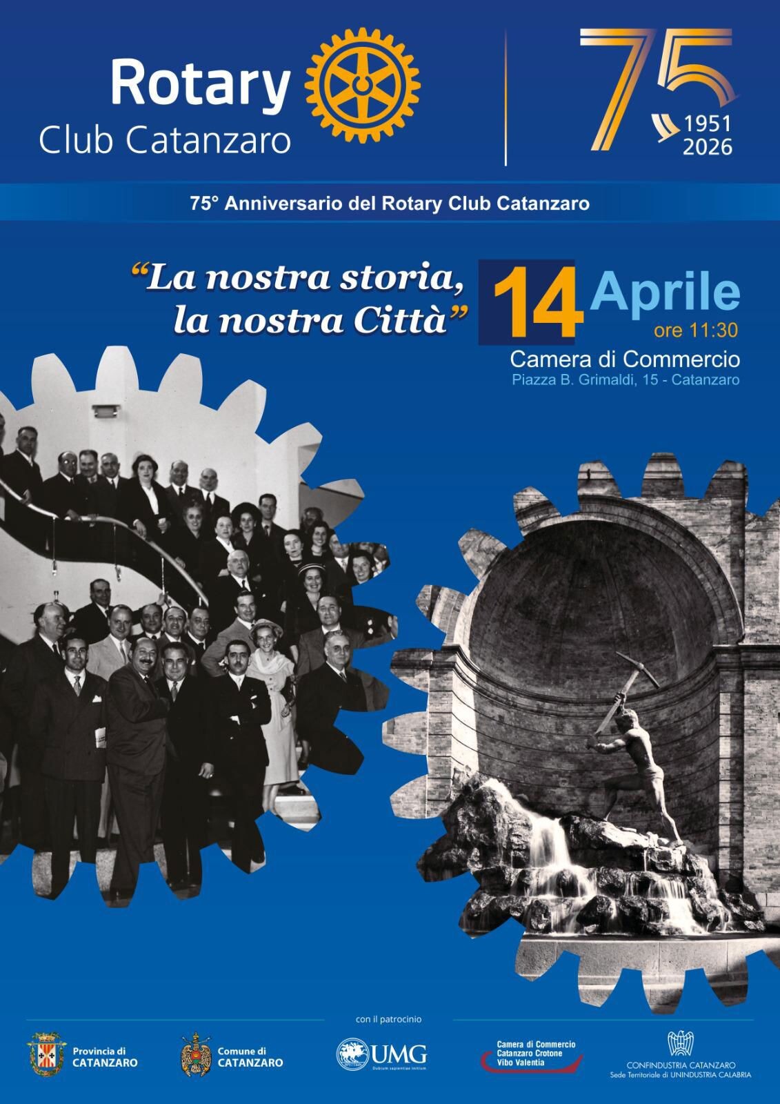 images Rotary Catanzaro, 75 anni al servizio della comunità: martedì la conferenza stampa