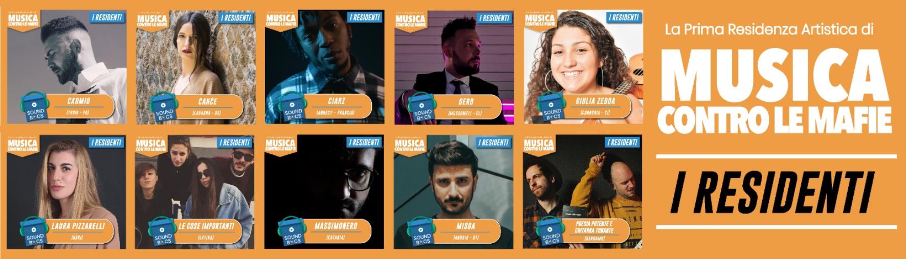Sound Bocs, musica contro le mafie. Annunciati i 10 artisti residenti e un'importante ospite d'eccezione images Sound Bocs, musica contro le mafie. Annunciati i 10 artisti residenti e un'importante ospite d'eccezione