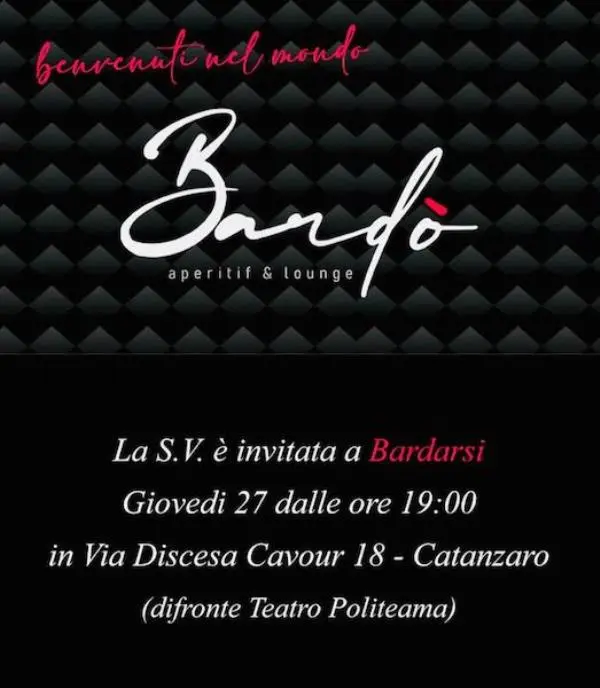 Nasce Bardò, il lounge bar innovativo nel centro storico di Catanzaro images Nasce Bardò, il lounge bar innovativo nel centro storico di Catanzaro