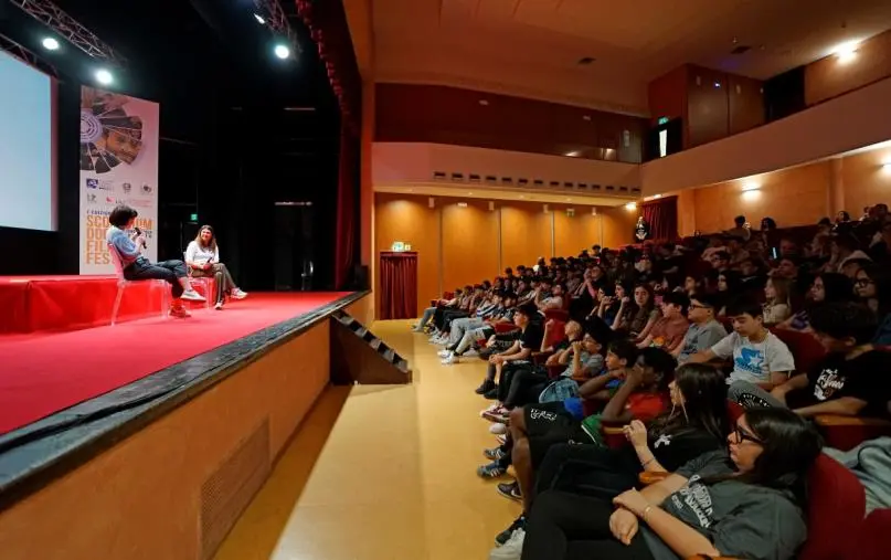 Scolacium Docu film Fest chiude a Soverato e i giovani scoprono De André images Scolacium Docu film Fest chiude a Soverato e i giovani scoprono De André