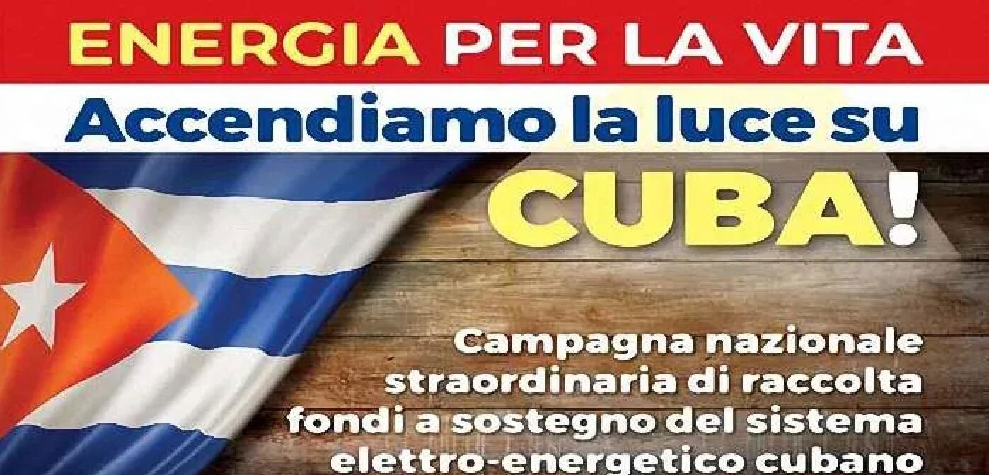 "Energia per la vita", Cosenza a sostegno del popolo cubano images "Energia per la vita", Cosenza a sostegno del popolo cubano