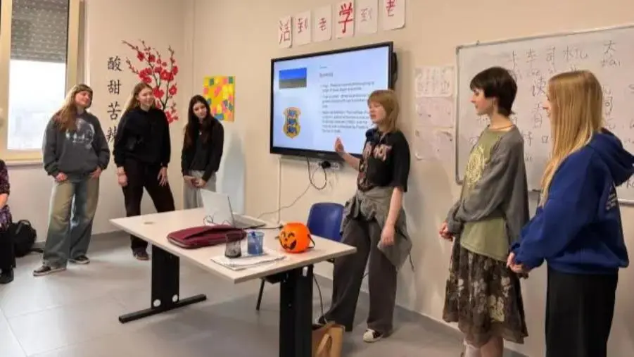 Chiaravalle, mobilità Erasmus+: scambio tra IIS “E. Ferrari” e Tallinna Kunstigümnaasium
images Chiaravalle, mobilità Erasmus+: scambio tra IIS “E. Ferrari” e Tallinna Kunstigümnaasium