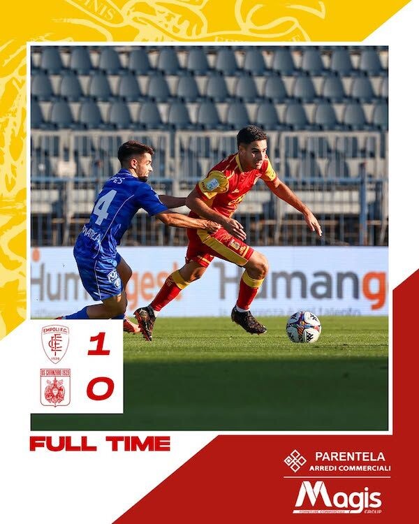 images Serie BKT, EMPOLI vs CATANZARO: 1-0 finale. Aquile sconfitte al Castellani dopo una prova scialba