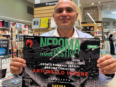 Lo scrittore lametino Iovane sul podio del Festival Noir di Roma