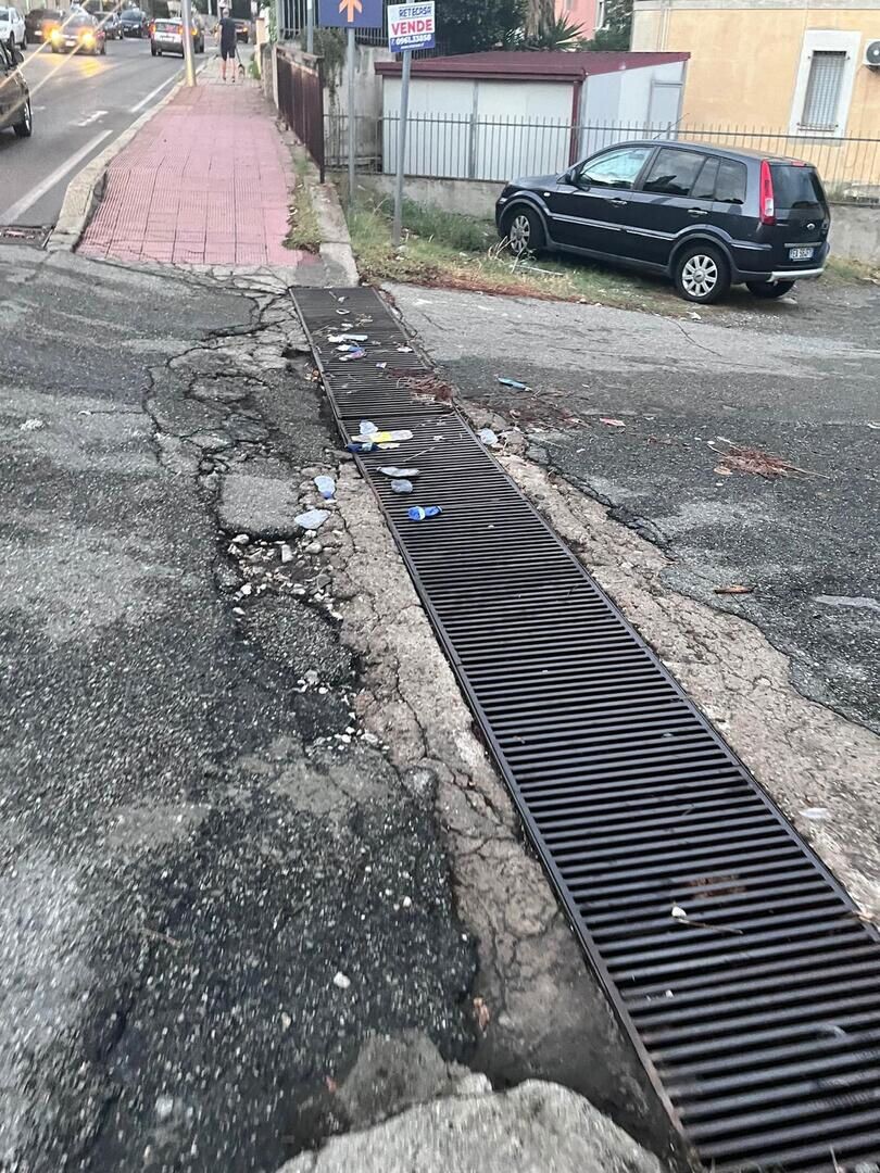 images Catanzaro, Riccio: "Via Livorno sott'acqua con 4 gocce, la città in tilt per la mancata pulizia di fossi, canali e caditoie"