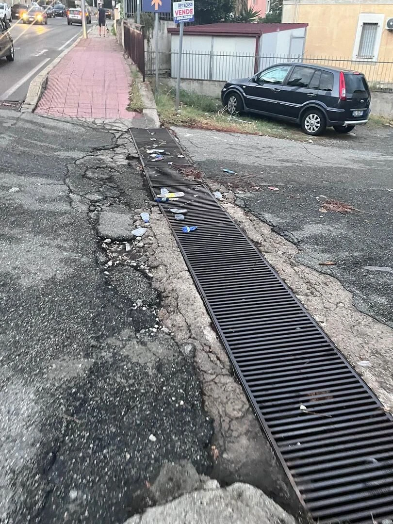 Catanzaro, Riccio: "Via Livorno sott'acqua con 4 gocce, la città in tilt per la mancata pulizia di fossi, canali e caditoie"