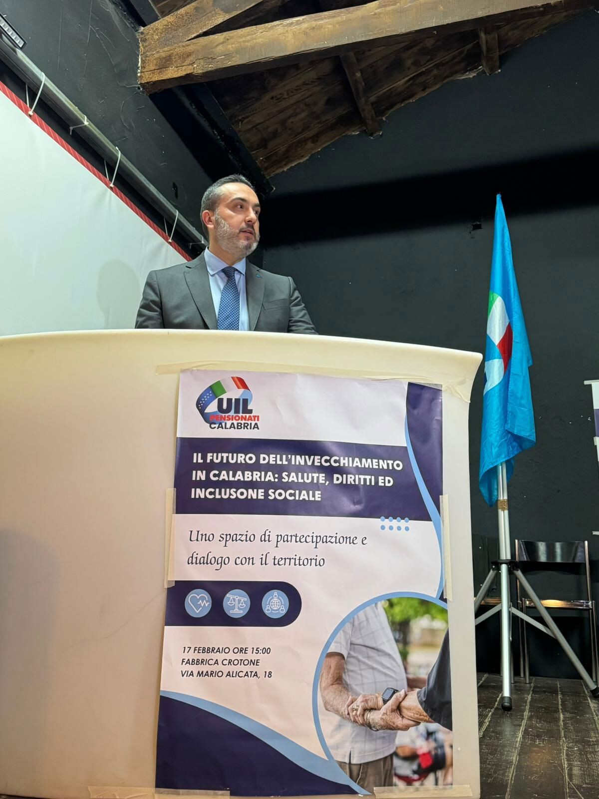 images Incontro della UilP a Crotone, De Biase: “Sanità, diritti e inclusione sociale per migliorare la qualità della vita degli anziani”