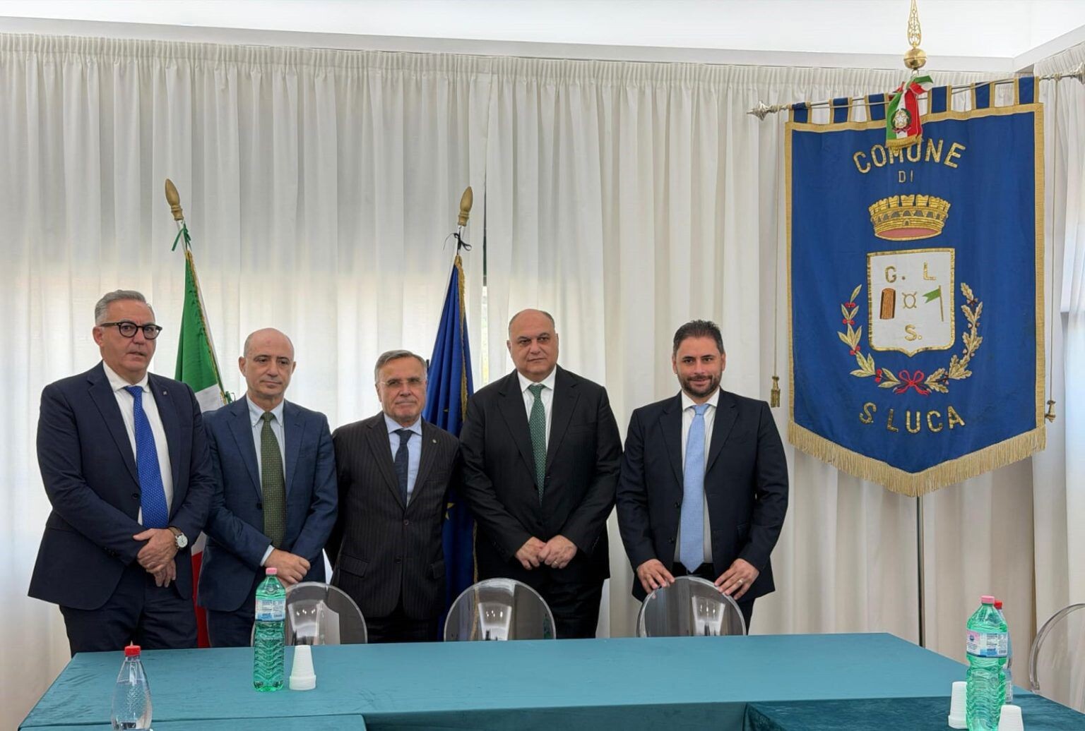 images Calabrese e Montuoro illustrano al Comune di San Luca l’intervento su depurazione e rete fognaria: “La Regione accanto ai territori”