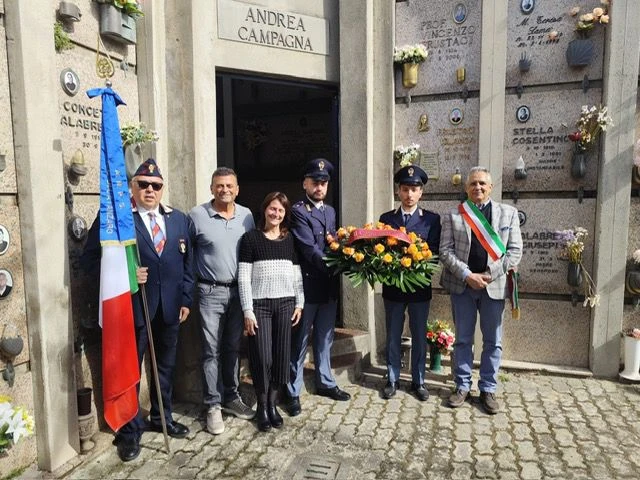Sant’Andrea Apostolo dello Ionio: la Polizia commemora l’agente Andrea Campagna, vittima del dovere 