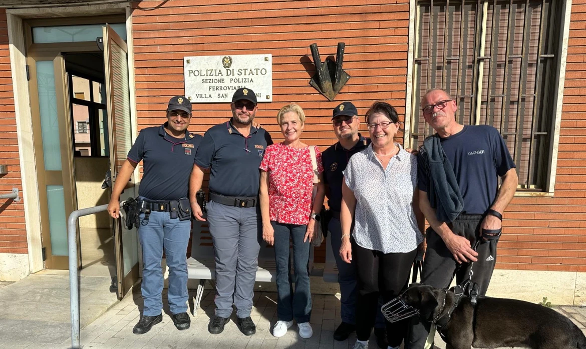 Villa san Giovanni, tedesco scomparso e ritrovato sano e salvo dalla Polizia ferrovia 