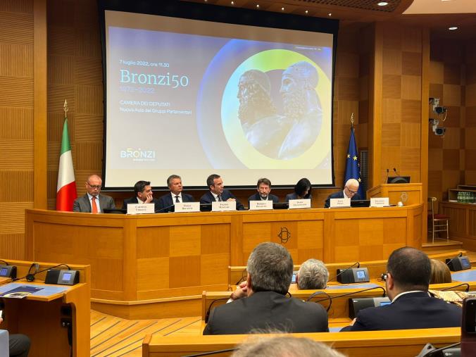 L'evento a Roma dei Bronzi di Riace, Occhiuto: "Due guerrieri per promuovere la Calabria" images L'evento a Roma dei Bronzi di Riace, Occhiuto: "Due guerrieri per promuovere la Calabria"