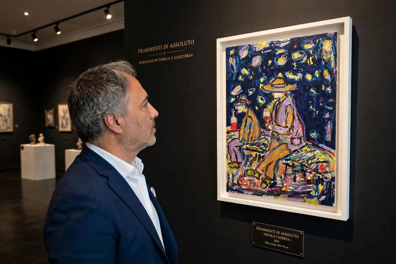 Nicola Caserta, il pittore catanzarese che racconta la solitudine del nostro tempo images Nicola Caserta, il pittore catanzarese che racconta la solitudine del nostro tempo