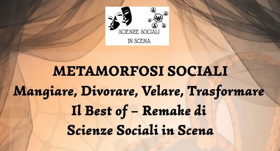 images Catanzaro, il 18 aprile in scena "Metamorfosi Sociali": ricerca UMG e teatro al Polivalente