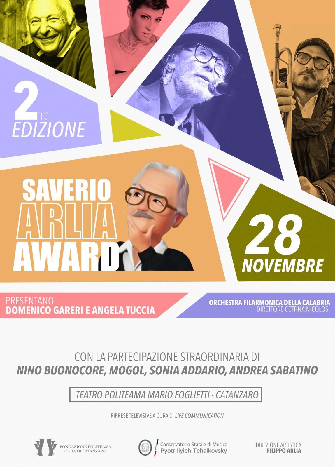 Al Teatro Politeama di Catanzaro la II edizione del Saverio Arlia Award images Al Teatro Politeama di Catanzaro la II edizione del Saverio Arlia Award