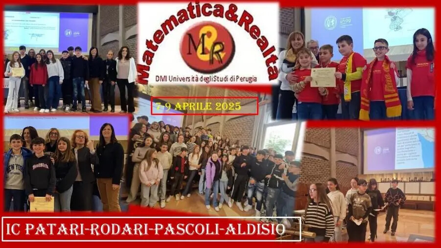 images “Matematica & Realtà”: l’Istituto Patari-Rodari-Pascoli-Aldisio trionfa per la miglior comunicazione 