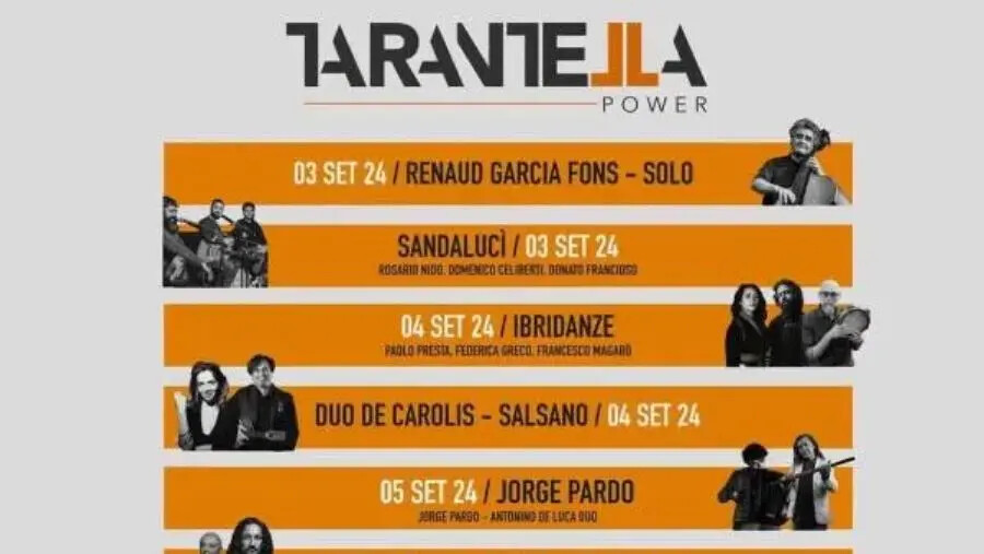 Cetraro ospiterà la XX edizione del “Tarantella Power” dal 3 al 7 settembre (IL PROGRAMMA) images Cetraro ospiterà la XX edizione del “Tarantella Power” dal 3 al 7 settembre (IL PROGRAMMA)