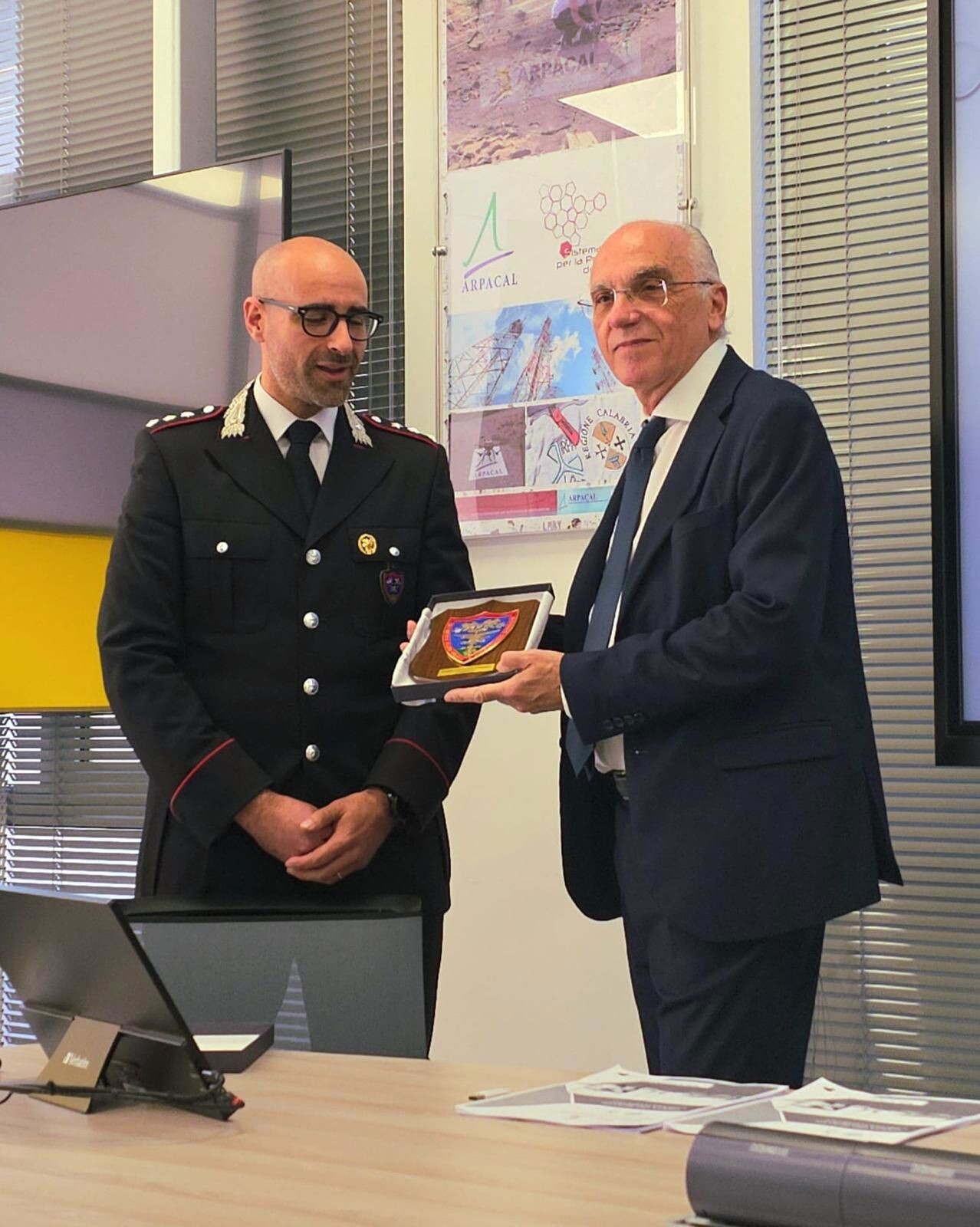 images ARPACAL e Carabinieri Forestali: conclusa la giornata formativa sulle tecniche di campionamento e sulle analisi delle acque reflue